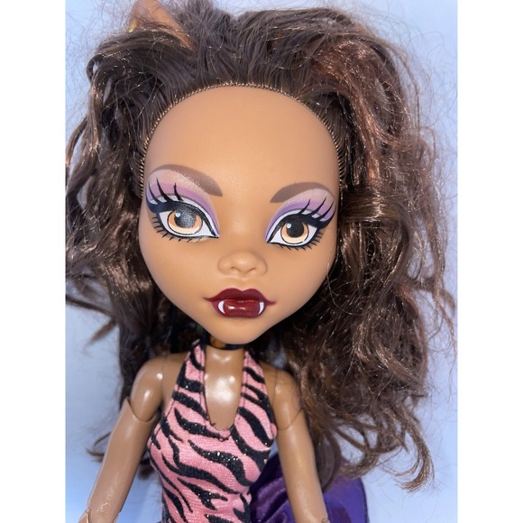 Monster High Clawdeen Wolf Frightfully Tall Ghouls  17" Doll Werewolf Incomplete - Picture 3 of 13